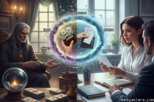 bana lanetli oldugumu soyleyen bir medyum hocadan parami nasil geri alabilirim?