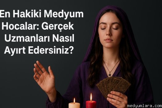 en hakiki medyum hocalar: gercek uzmanlari ayirt etme rehberi