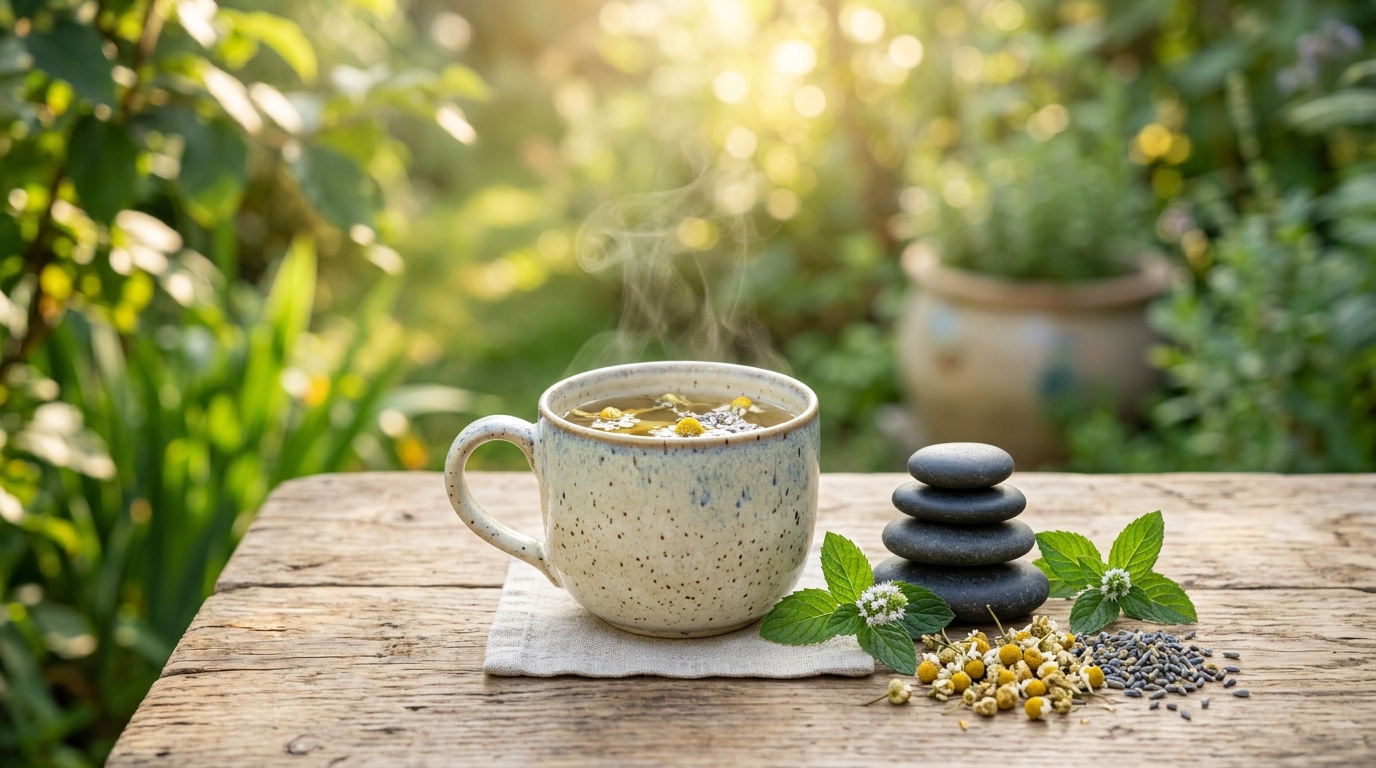 Gökyüzü enerjileriyle uyumlanmak için zihinsel dinginlik meditasyon ve sağlıklı yaşam pratikleri